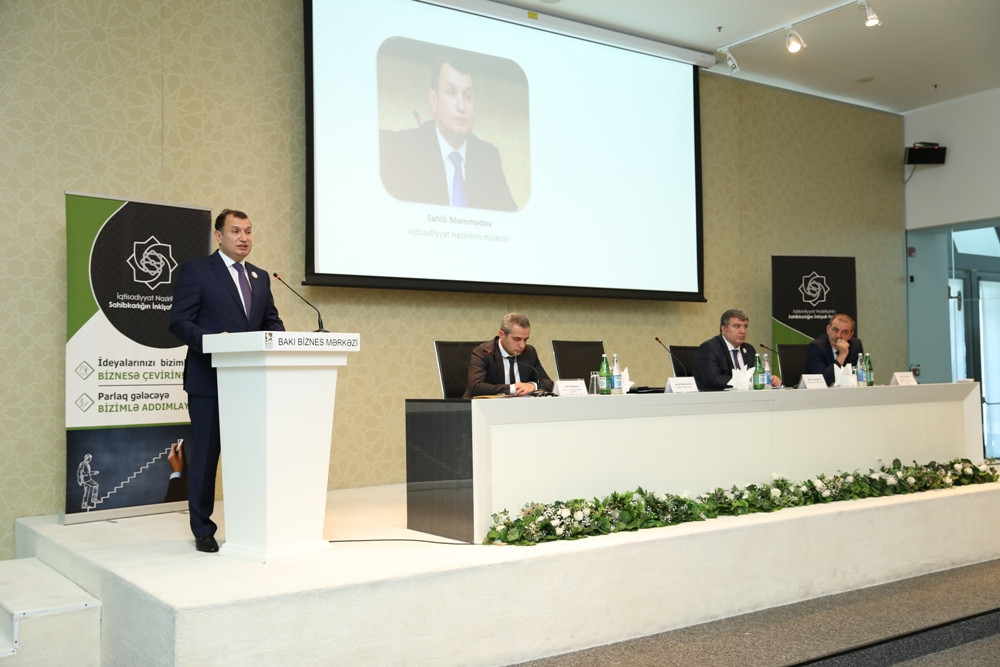 “İnnovativ sahibkarlığın inkişafında dövlətin güzəştli maliyyə dəstəyi” - FOTOLAR