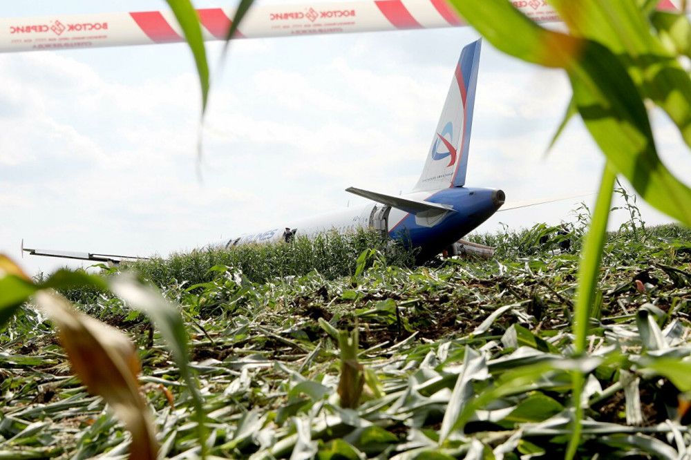Putin quşlarla toqquşan təyyarənin pilotlarını mükafatlandıracaq - VİDEO