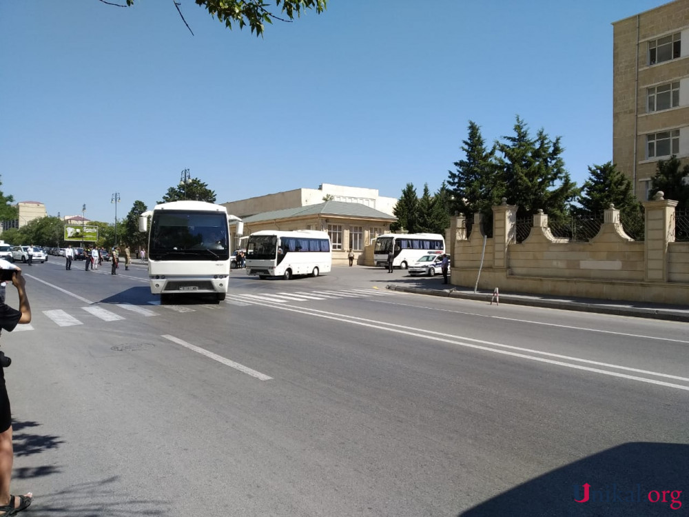 Pilotumuz son mənzilə belə yola salındı - FOTOLAR