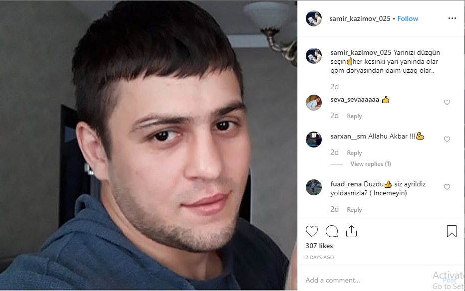 Dünya çempionuna ərə gedən müğənni boşandı "Yarınızı düzgün seçin"