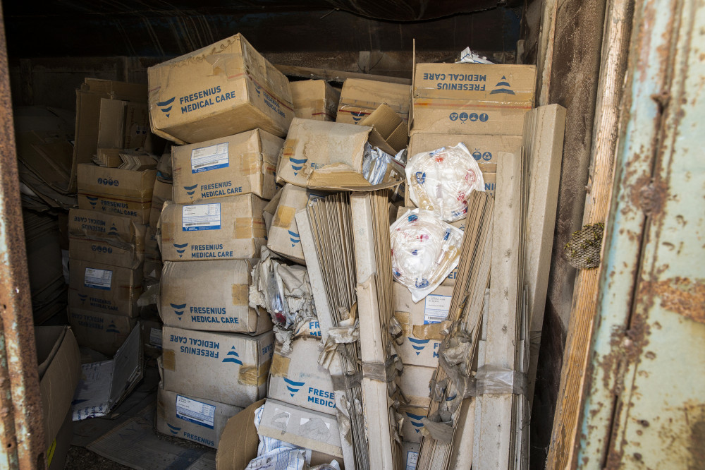 Bakıda anbardan 2 milyonluq dərman götürüldü - gizli yolla gətirilib (FOTOLAR)