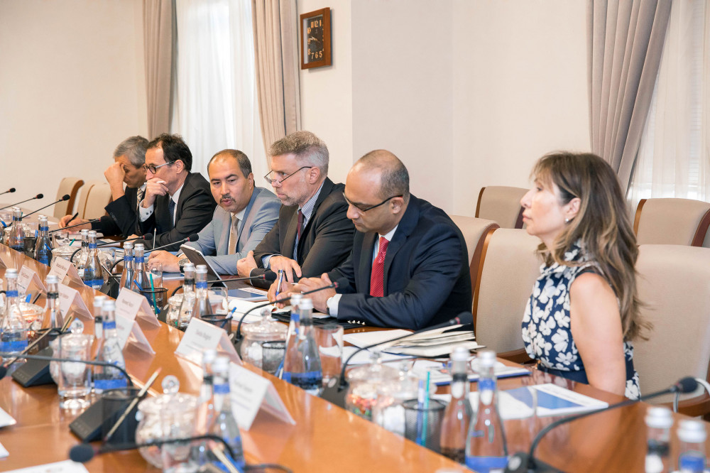 Cavid Qurbanov Sebastian Molineusunu qəbul etdi - FOTOLAR