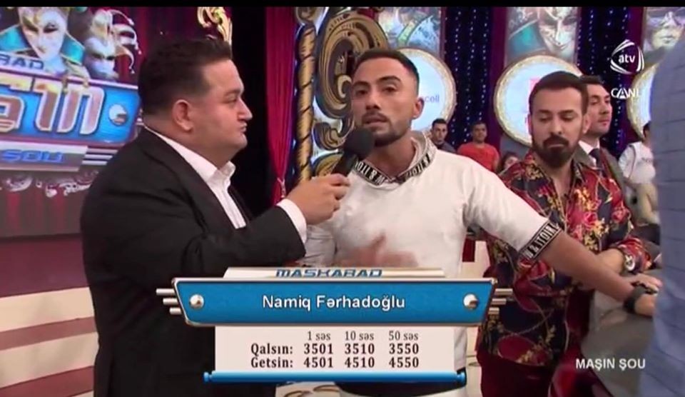 "Maşın"ın ilk günü şounu o tərk etdi - FOTO