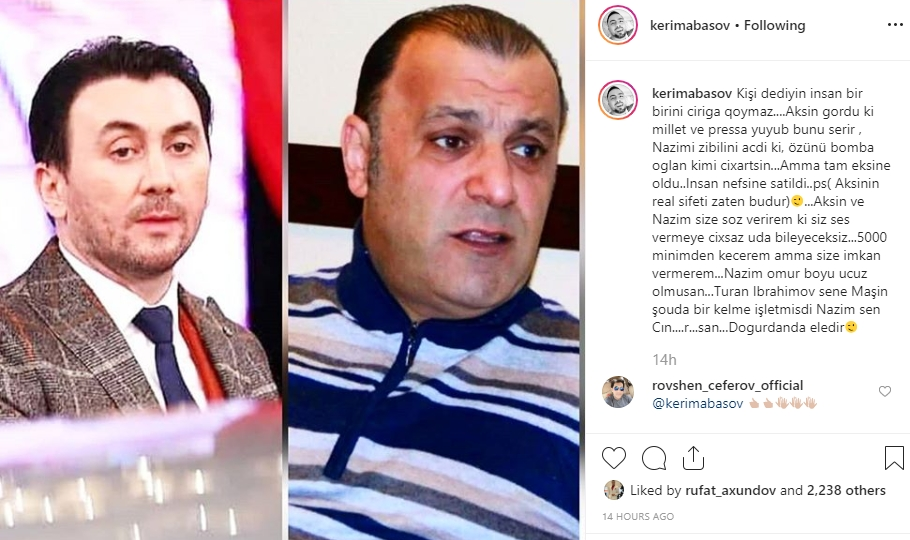 Kərim Nazim və Aqşin Fatehdən belə intiqam alacaq - FOTO