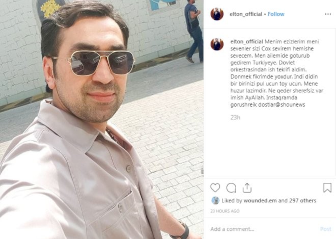 Elton Hüseynəliyev Azərbaycandan köçdü: bu ölkədə yaşayacaq -FOTO