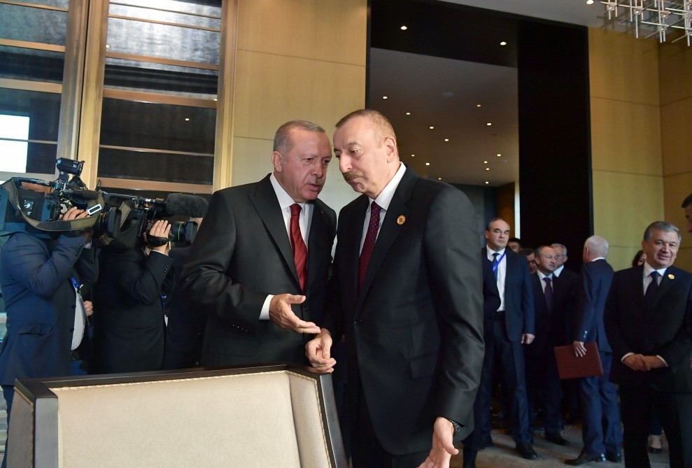Ərdoğan danışdı, onlar güldülər - FOTOLAR