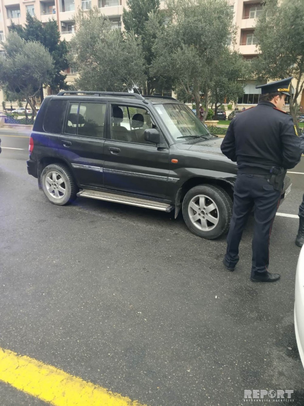 "Mitsubishi"nin sürücüsü sükan arxasında öldü - FOTO