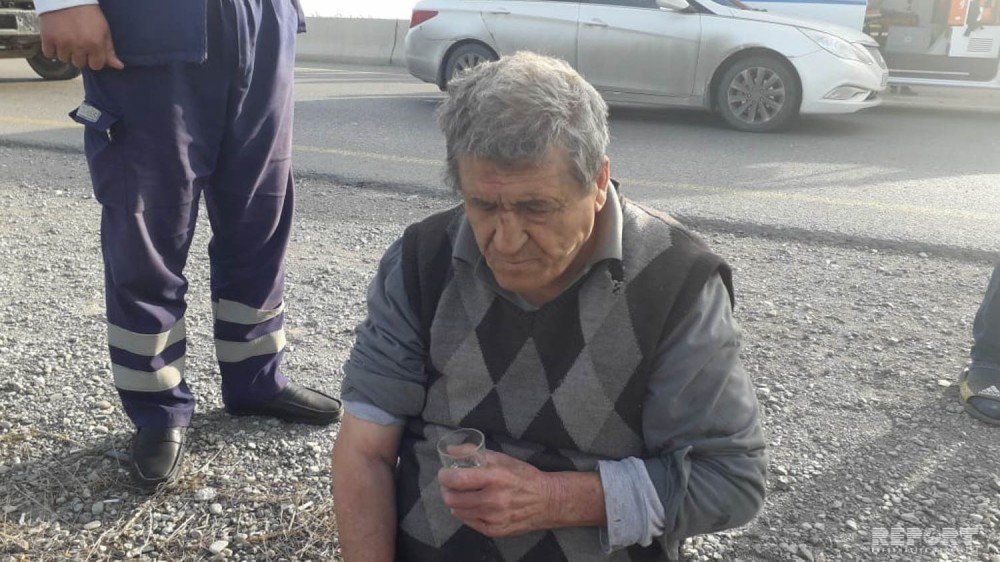 Kürdəmirdə AĞIR QƏZA: Xəsarət alanlar var - FOTO