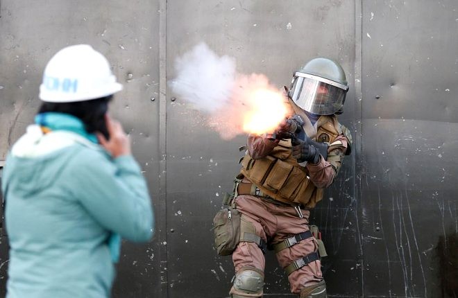 23 nəfər öldüyü etiraz aksiyasından - FOTOLAR