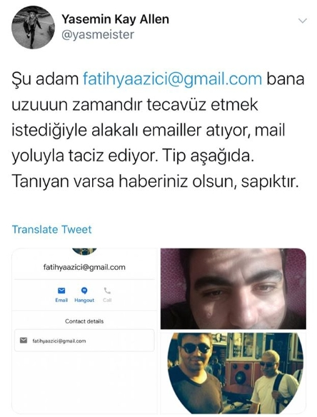 Bu şəxs aktrsiaya təcavüz etmək istədi - FOTO