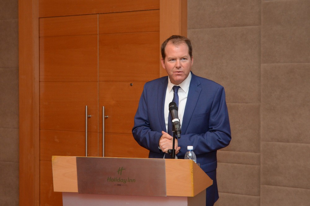 Ramin Quluzadə seminarda çıxış etdi - FOTO