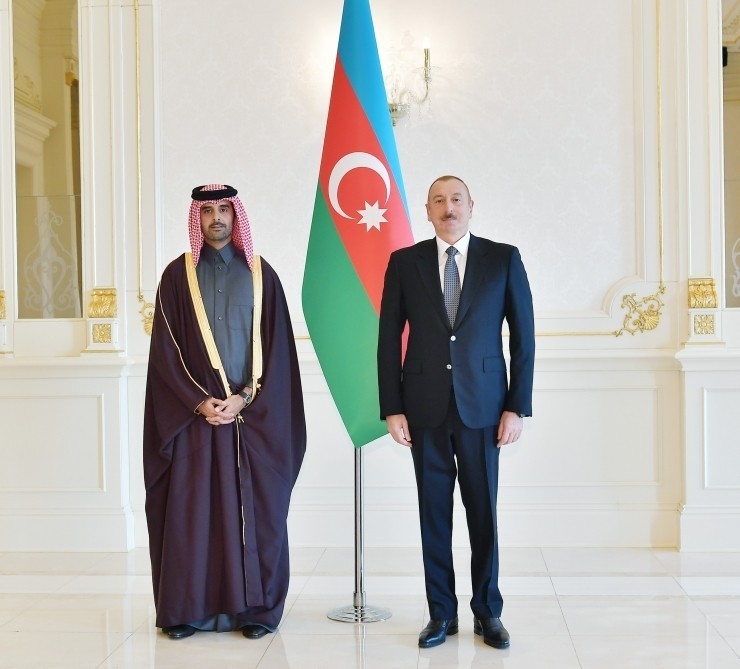 İlham Əliyev yeni səfirlərin etimadnamələrini qəbul etdi - FOTOLAR