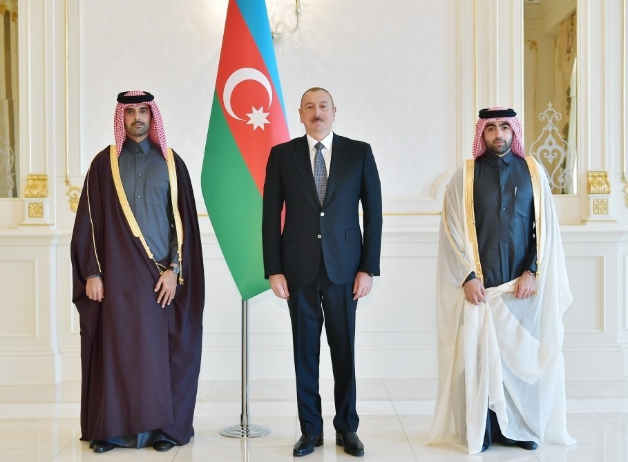 İlham Əliyev yeni səfirlərin etimadnamələrini qəbul etdi - FOTOLAR