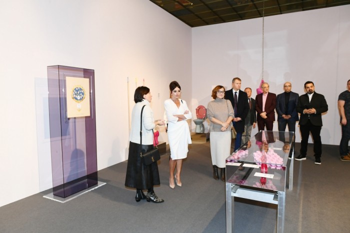Mehriban Əliyeva Moskvada Dövlət Tretyakov Qalereyasında olub - FOTOLAR