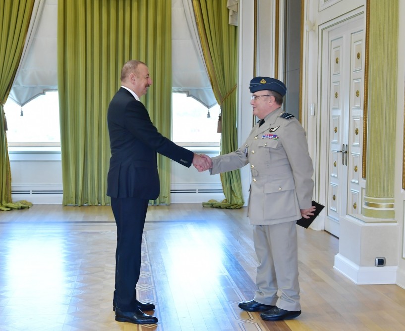 İlham Əliyev onları qəbul etdi - FOTO