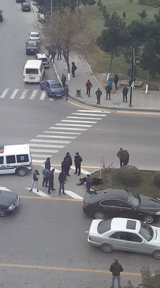 Sumqayıtda avtovağzalda ÖLÜM - FOTO