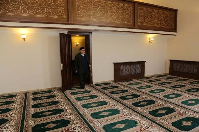 Şeyxülislam "Allahşükür" məscidinin açılışında - FOTOLAR