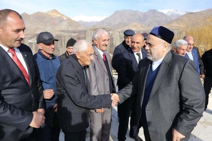 Şeyxülislam "Allahşükür" məscidinin açılışında - FOTOLAR