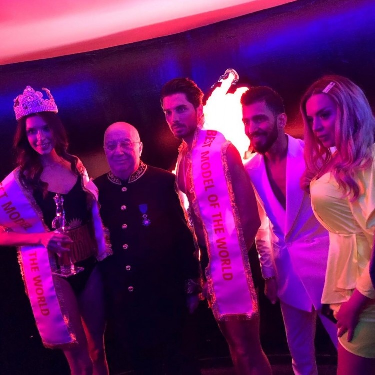 Azərbaycanlı model "Dünyanın ən yaraşıqlı kişisi" seçildi - FOTOLAR