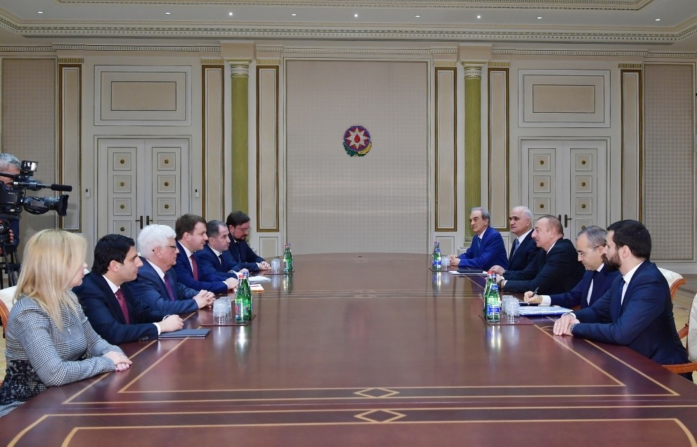 İlham Əliyev rusiyalı naziri qəbul etdi - FOTO (YENİLƏNİB)