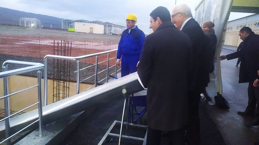 Hacıqabul Sənaye Məhəlləsində yeni zavodun təməli qoyuldu - FOTO