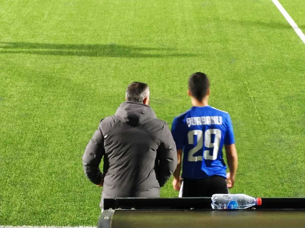 Qurban Qurbanovun oğlu "Qarabağ"da debüt etdi - FOTO