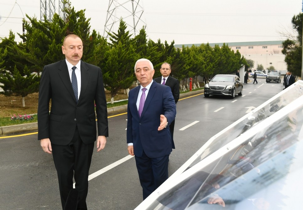 Baba Rzayev Prezidentə “Müşfiq” yarımstansiyası ilə bağlı məlumat verdi