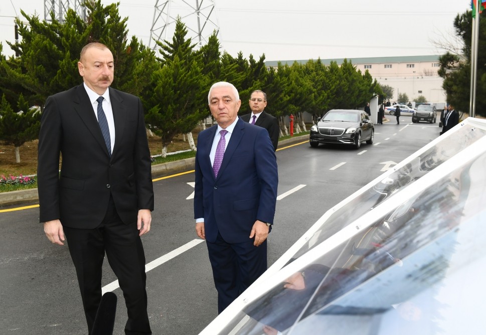 Baba Rzayev Prezidentə “Müşfiq” yarımstansiyası ilə bağlı məlumat verdi