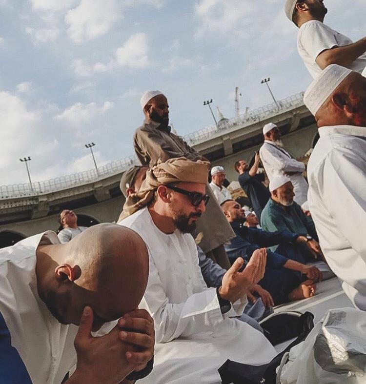 Malik bayramda Həcc ziyarətinə getdi - Foto