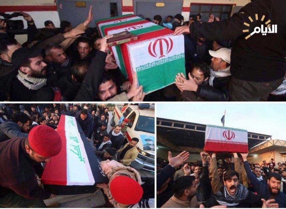 İraqlılar öldürülən general Qasım Süleymani ilə belə vidalaşır - FOTO-VİDEO