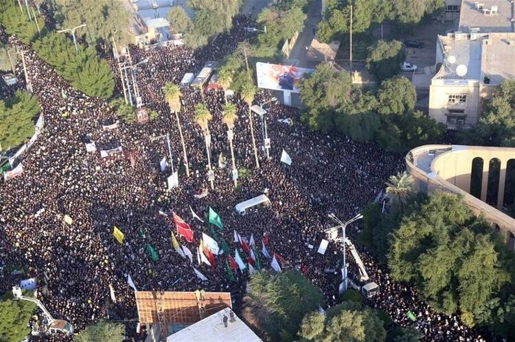 İran Süleymani ilə belə vidalaşır - Fotolar