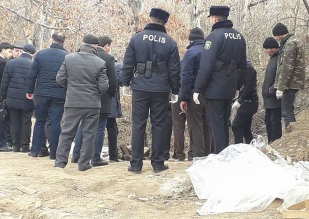 Tovuzda 10 yaşlı qızın yanmış meyiti ərazidən götürüldü - FOTO