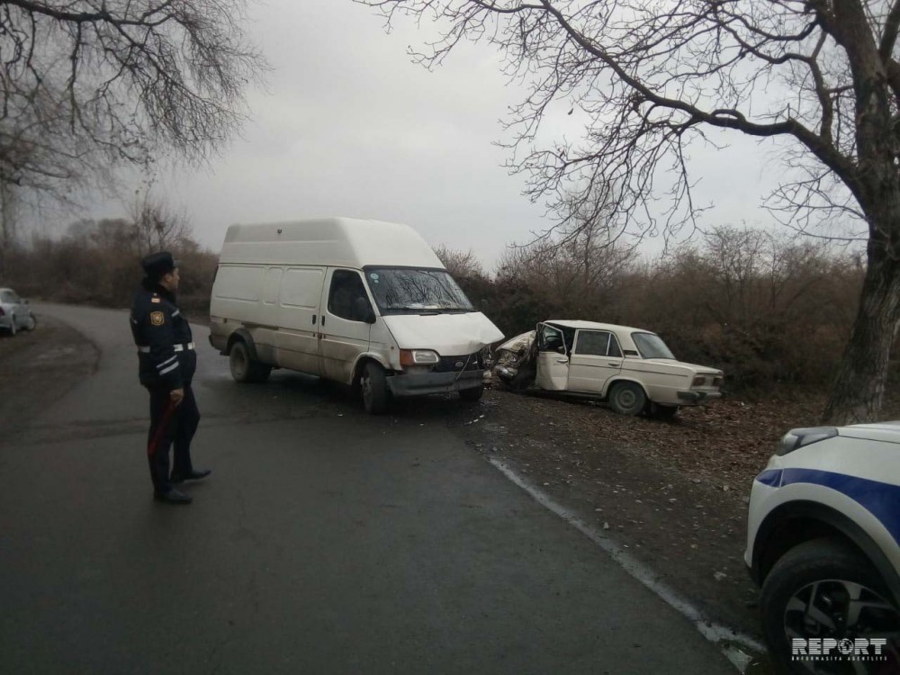 Oğuzda yol qəzasında 90 yaşlı kişi öldü - FOTO