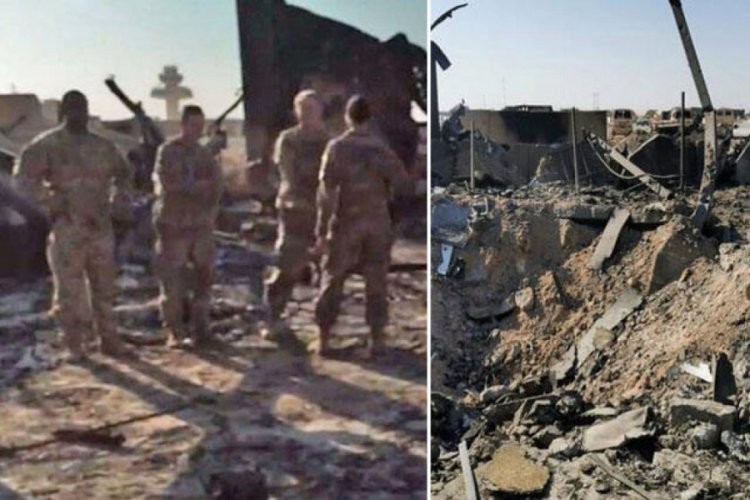 İranın vurduğu ABŞ  əsgərlərinin sayı açıqlandı - FOTO
