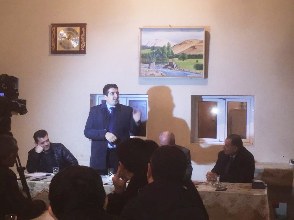 Zaur Əhmədin ilk görüşü izdihamla başladı – Fotolar