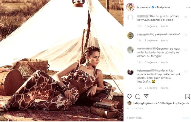 "Instagram"da öz fotosunu paylaşan aktrisaya görün nə yazdılar - Fotolar