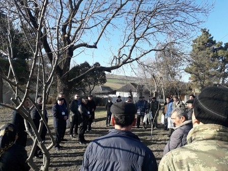 Novruz Aslanov 4 kənddə seçiciləri və rayon ağsaqqalları ilə görüşdü - FOTOLAR