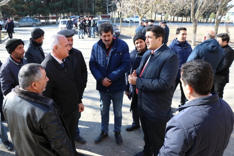 Deputatlığa namizəd Zaur Məmmədov Cəbrayıl qəsəbəsində görüş keçirdi - FOTOLAR