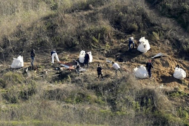 Kobe Brayantın öldüyü qəza yerindən 3 cəsəd tapıldı - FOTO