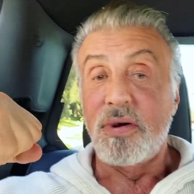 Silvestr Stallonenin  bu görüntüsü hər kəsi təəccübləndirdi - FOTOLAR