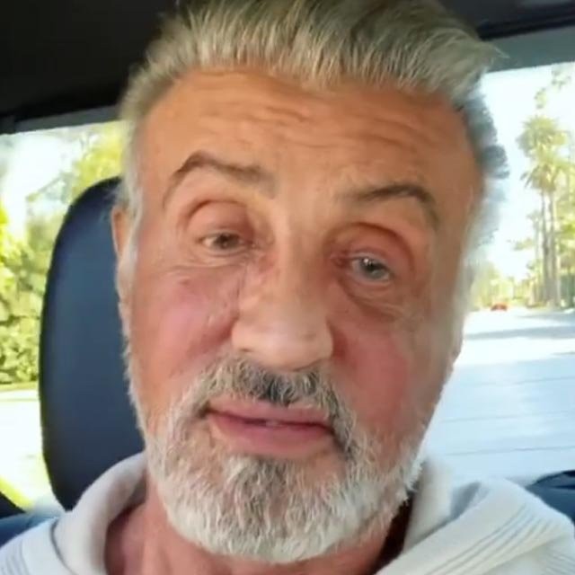 Silvestr Stallonenin  bu görüntüsü hər kəsi təəccübləndirdi - FOTOLAR