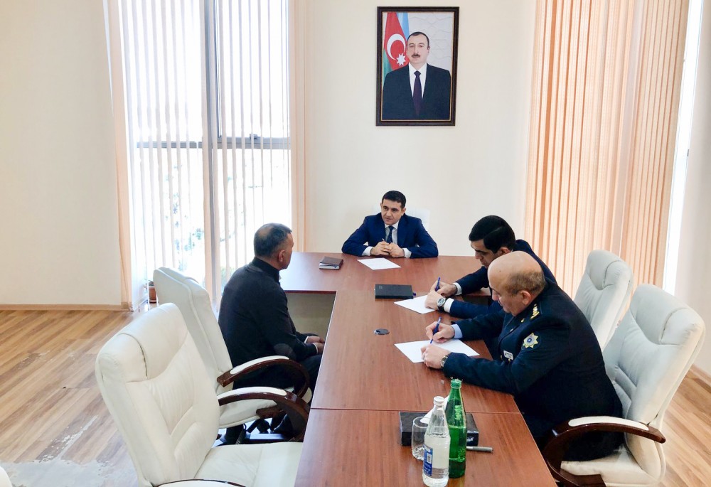 Səfər Mehdiyev Şirvanda vətəndaşları qəbul etdi - FOTOLAR