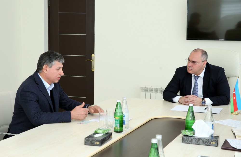 Səfər Mehdiyev Şirvanda vətəndaşları qəbul etdi - FOTOLAR