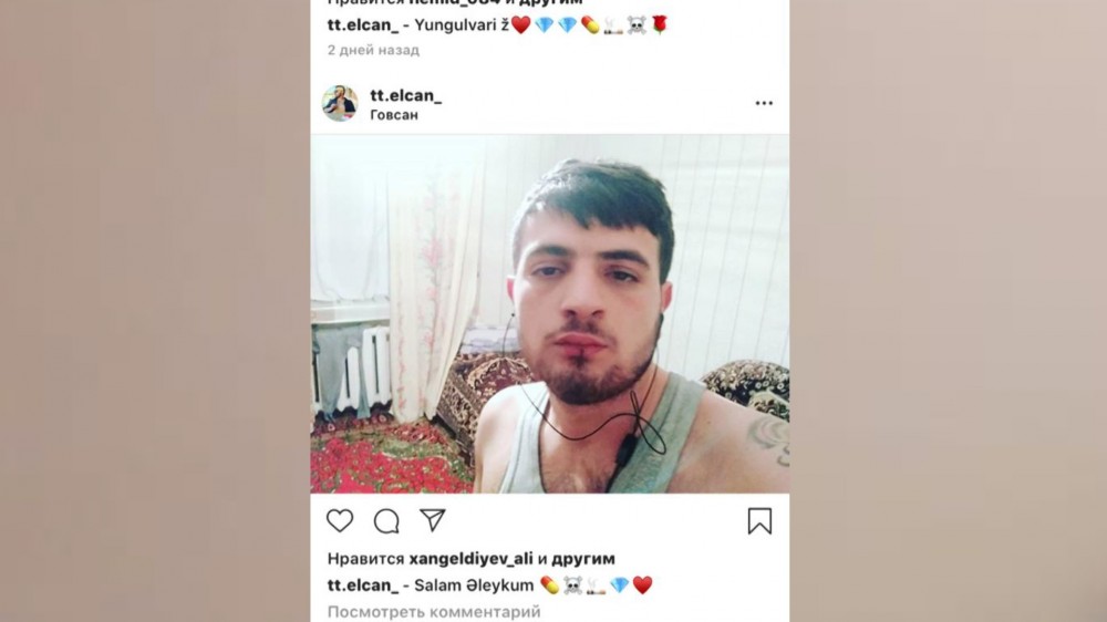 "İnstagram”da narkotik təbliğ edən bu şəxs həbs edildi - FOTO