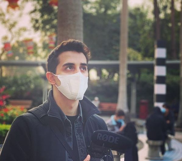 Məşhur bloger koronavirusunun yayıldığı əraziyə getdi - FOTO