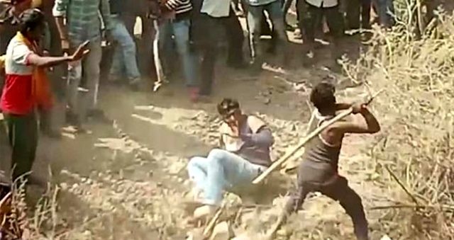 Uşaq oğrularını rayon sakinləri ölümcül döydü - FOTO+VİDEO