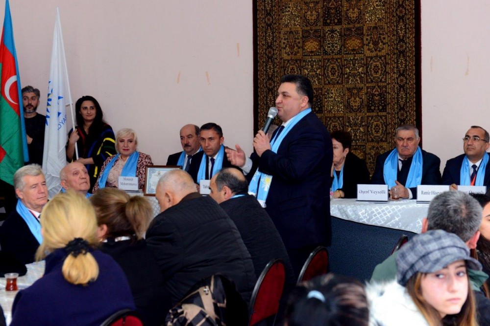 Tahir Mirkilişinin təbliğat-təşviqat kampaniyası izdihamla yekunlaşdı - FOTOLAR