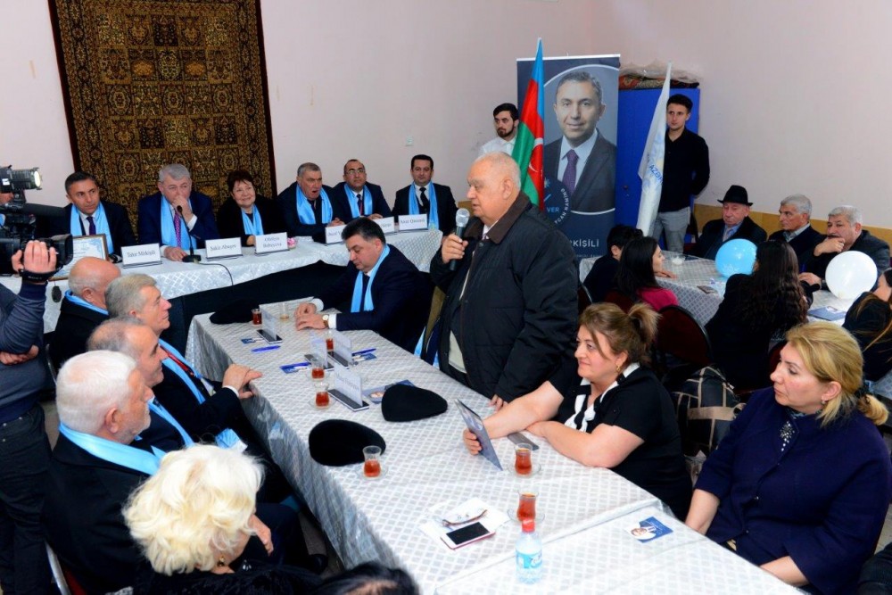 Tahir Mirkilişinin təbliğat-təşviqat kampaniyası izdihamla yekunlaşdı - FOTOLAR