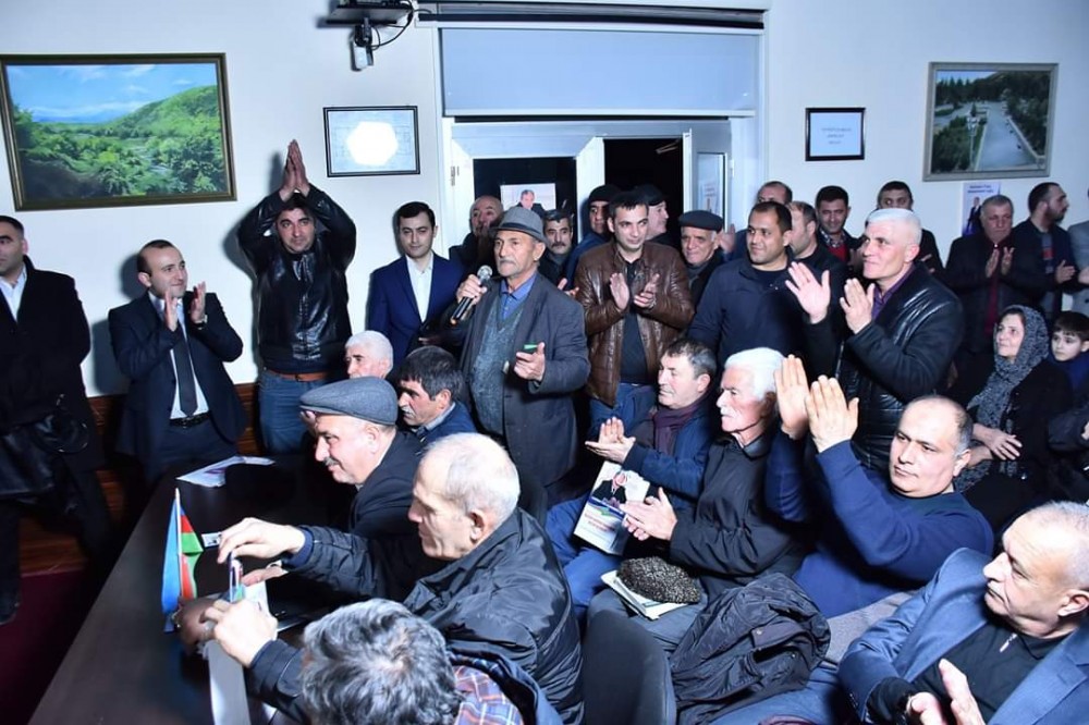 Faiq Kərimovun təbliğat-təşviqat kampaniyası uğurla yekunlaşdı - FOTOLAR