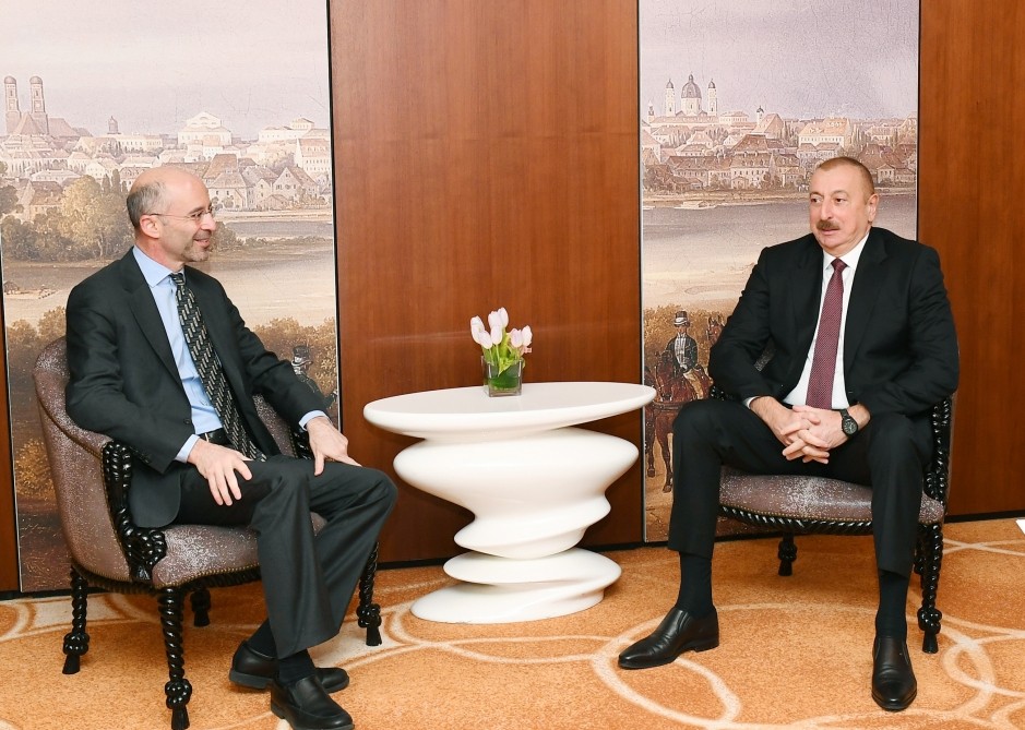 Prezidentin Münxendə görüşlər keçirib - FOTOLAR (YENİ-3)